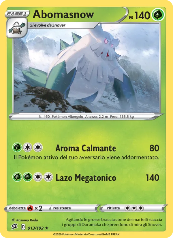Abomasnow (Rebel Clash #13/192)