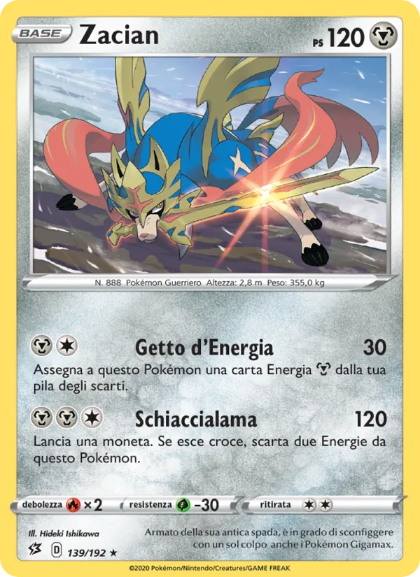 Zacian (Fragore Ribelle #139/192)