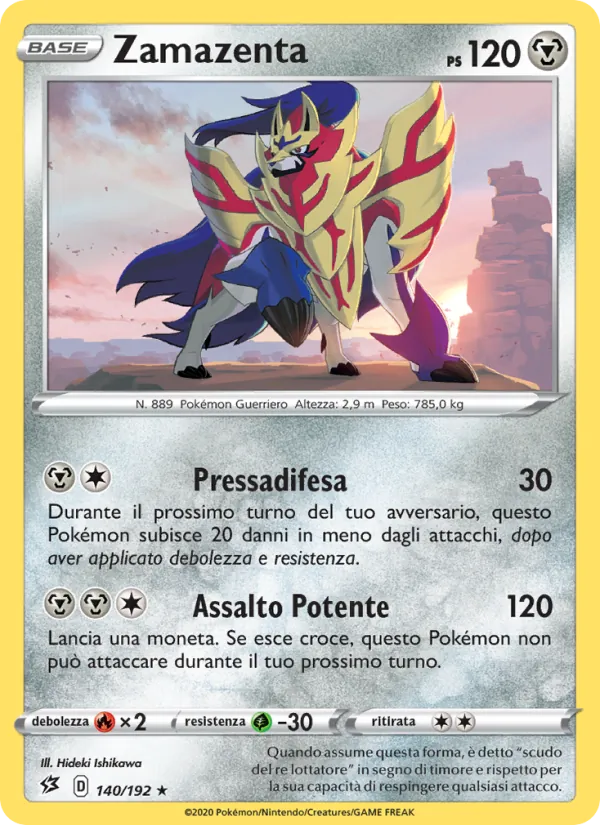 Zamazenta (Fragore Ribelle #140/192)