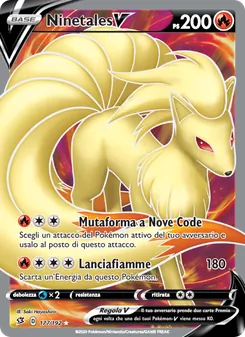Ninetales V (Fragore Ribelle #177/192)