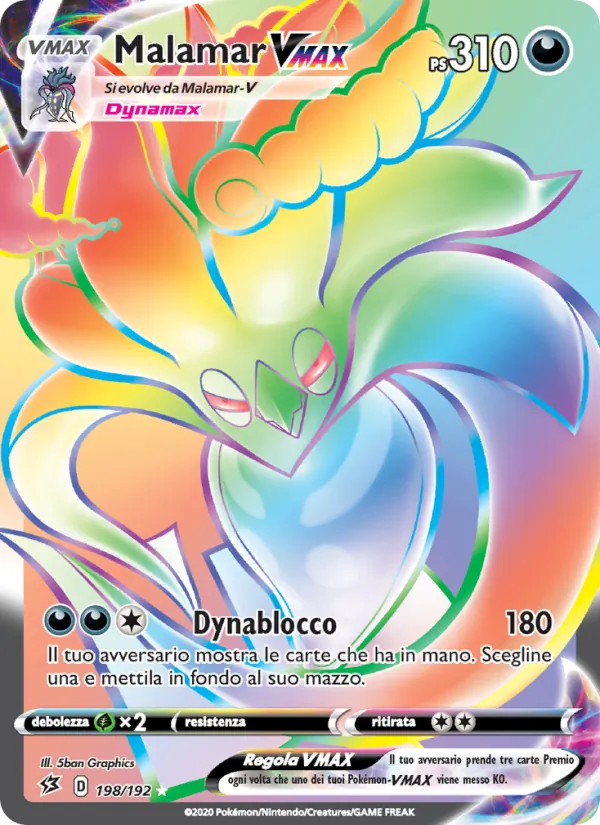 Malamar VMAX (Fragore Ribelle #198/192)
