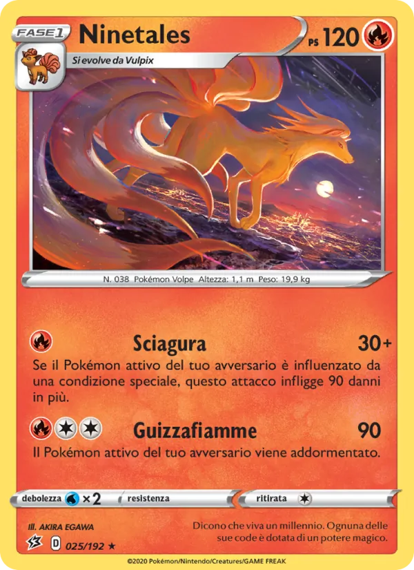 Ninetales (Fragore Ribelle #25/192)