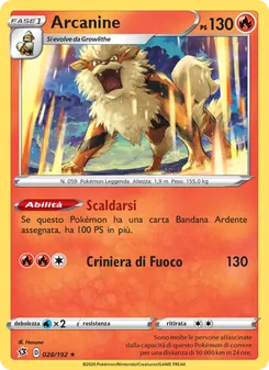 Arcanine (Fragore Ribelle #28/192)