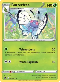 Butterfree (Fragore Ribelle #3/192)