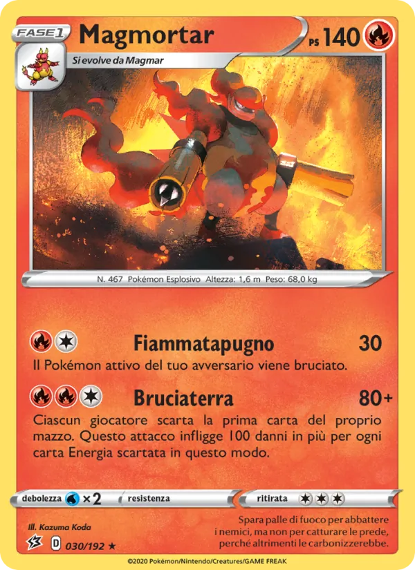Magmortar (Rebel Clash #30/192)