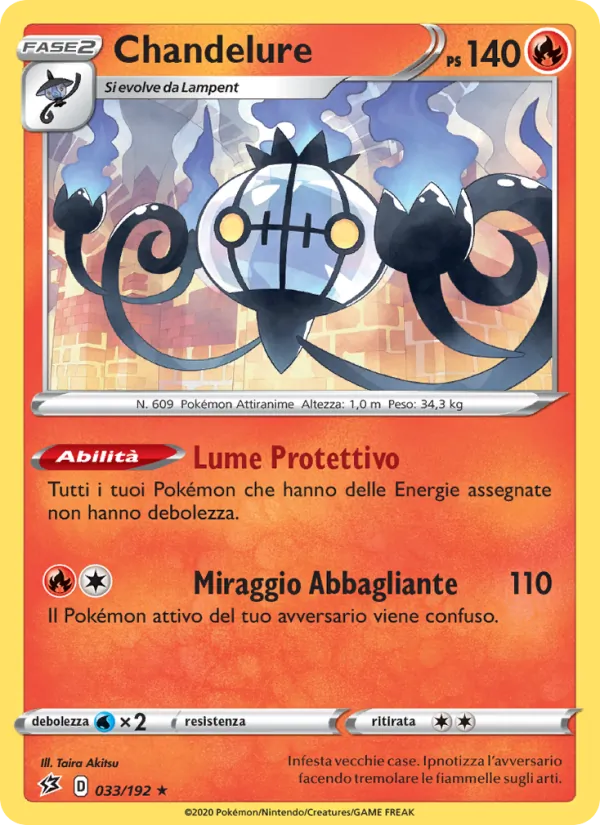 Chandelure (Fragore Ribelle #33/192)