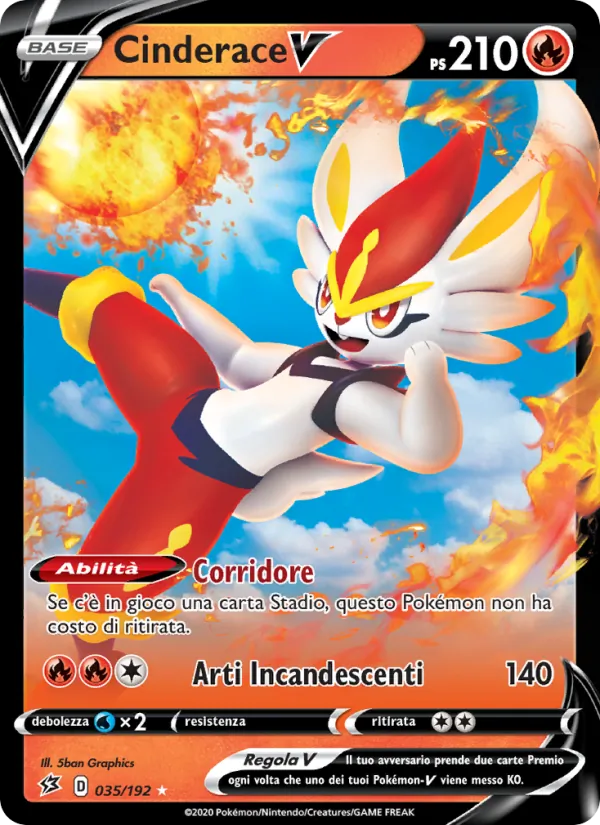 Cinderace V (Fragore Ribelle #35/192)