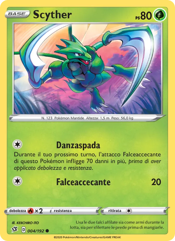 Scyther (Fragore Ribelle #4/192)