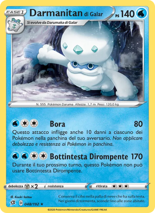 Darmanitan di Galar (Rebel Clash #48/192)