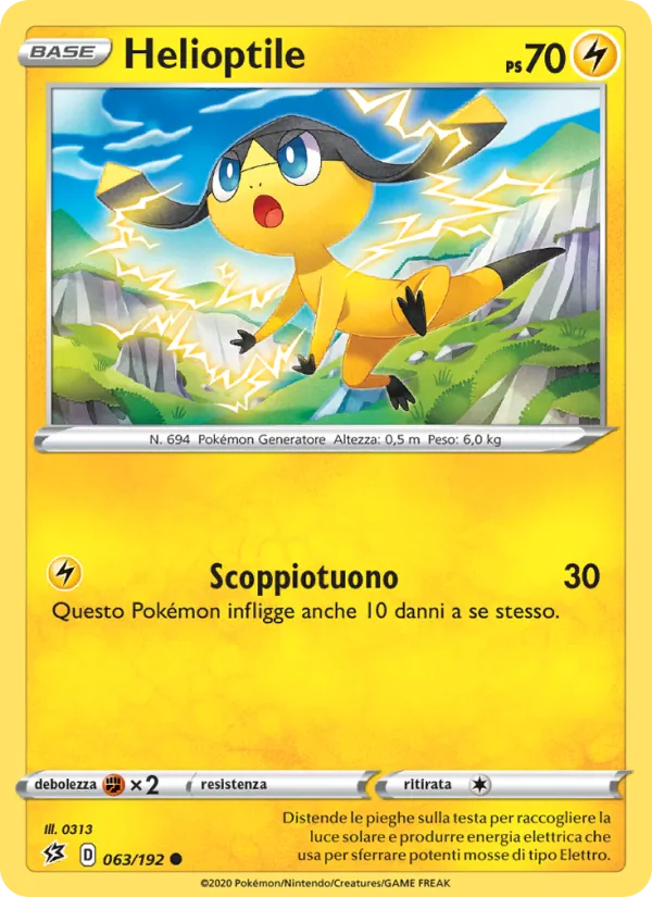 Helioptile (Rebel Clash #63/192)