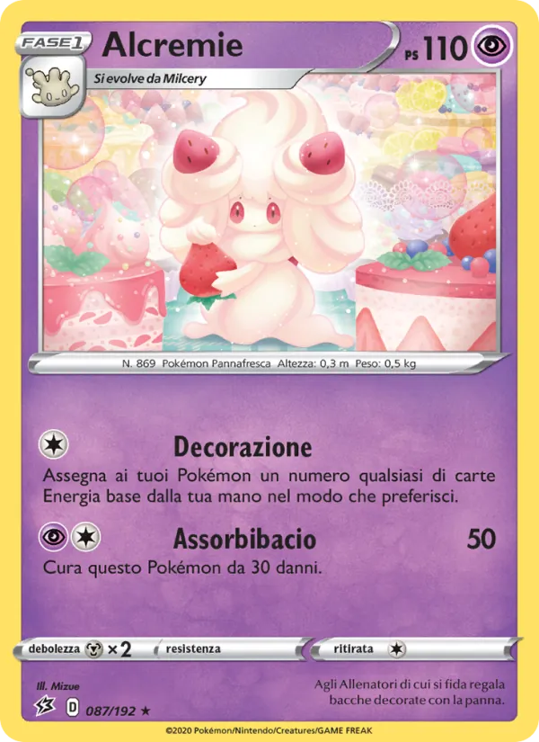 Alcremie (Rebel Clash #87/192)