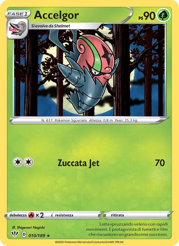 Accelgor (Fiamme Oscure #10/189)