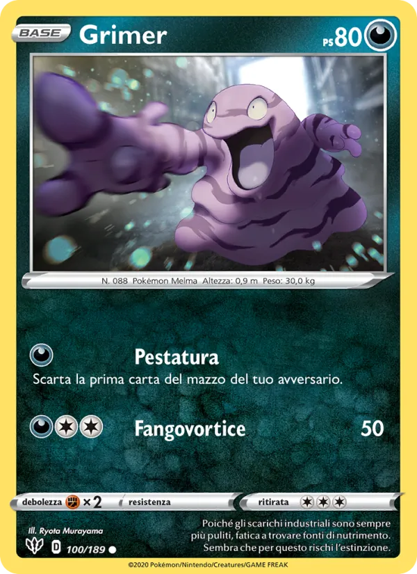 Grimer (Fiamme Oscure #100/189)