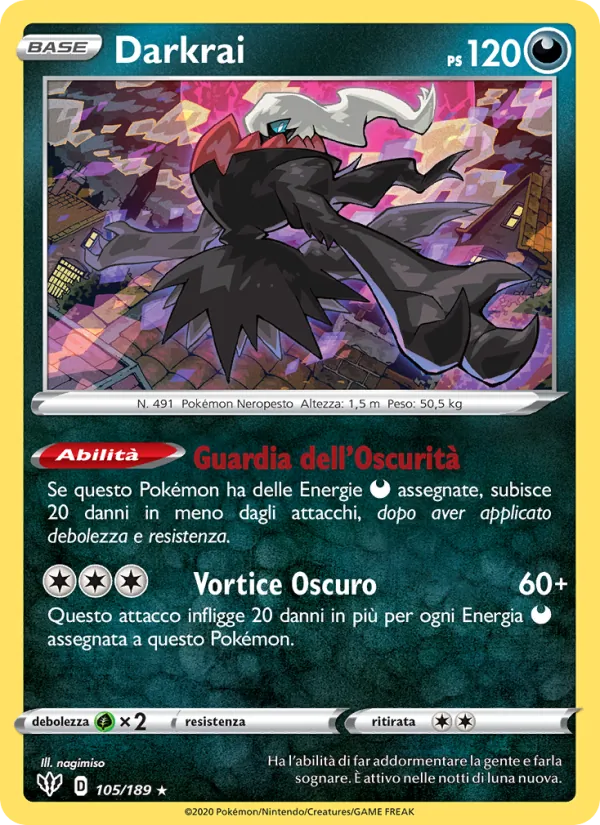 Darkrai (Fiamme Oscure #105/189)