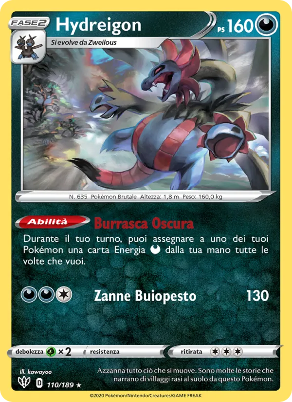 Hydreigon (Darkness Ablaze #110/189)