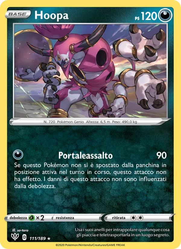 Hoopa (Fiamme Oscure #111/189)