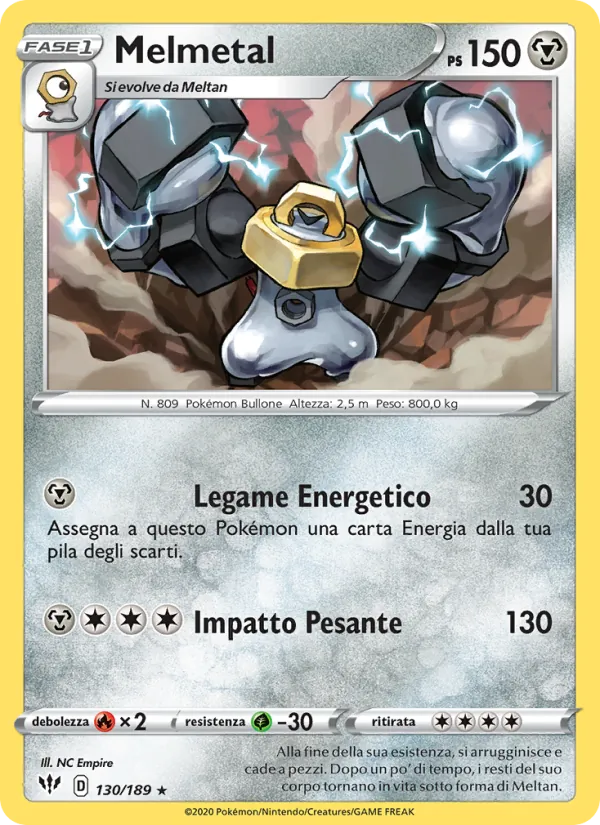 Melmetal (Darkness Ablaze #130/189)
