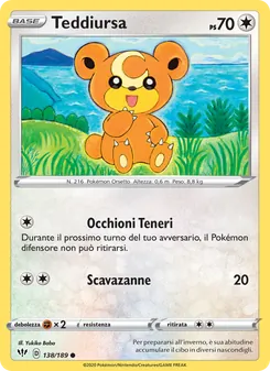 Teddiursa (Fiamme Oscure #138/189)