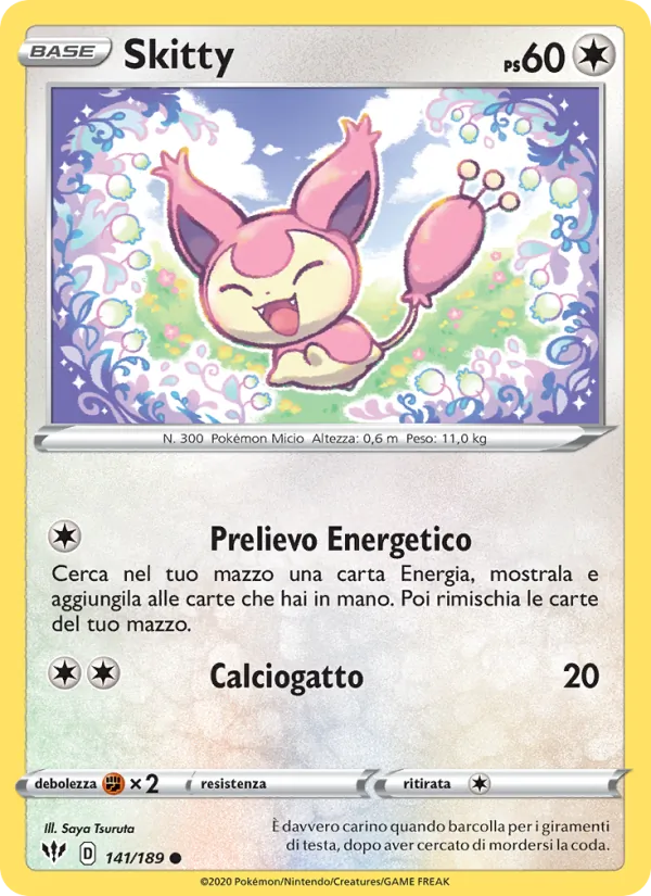 Skitty (Fiamme Oscure #141/189)