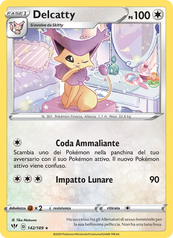 Delcatty (Darkness Ablaze #142/189)