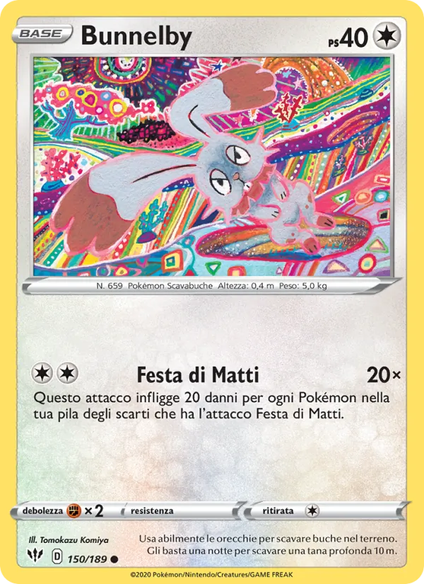Bunnelby (Darkness Ablaze #150/189)