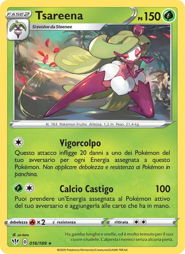 Tsareena (Fiamme Oscure #16/189)