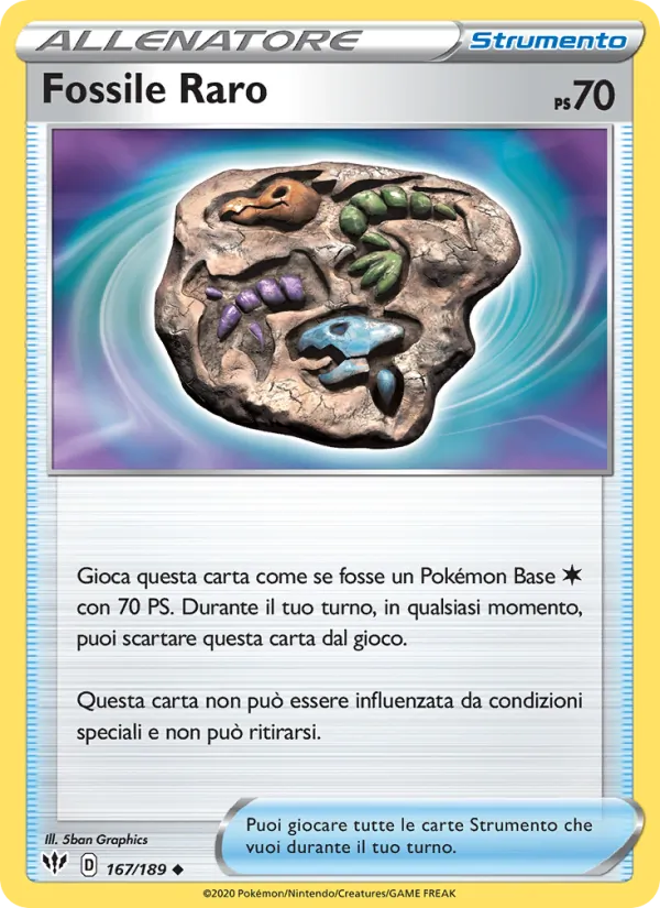 Fossile Raro (Fiamme Oscure #167/189)