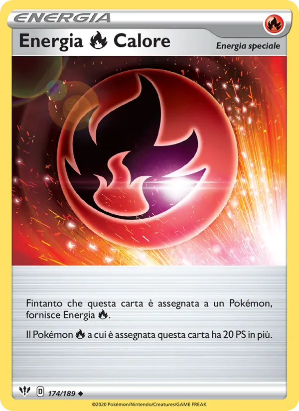 Energia Fire Calore (Darkness Ablaze #174/189)