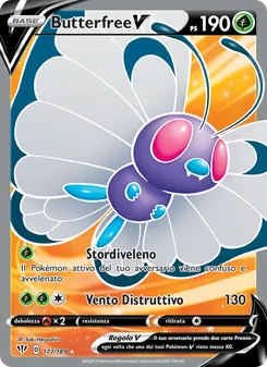 Butterfree V (Fiamme Oscure #177/189)