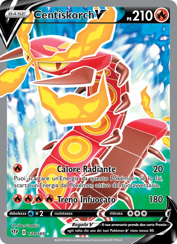 Centiskorch V (Fiamme Oscure #179/189)