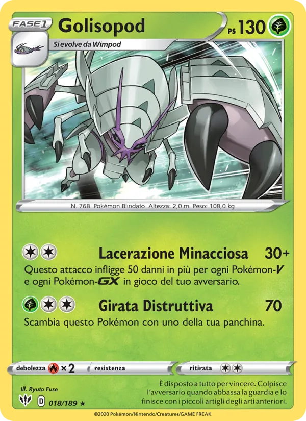 Golisopod (Fiamme Oscure #18/189)