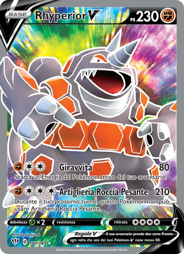 Rhyperior V (Fiamme Oscure #181/189)