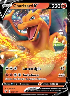 Charizard V (Fiamme Oscure #19/189)