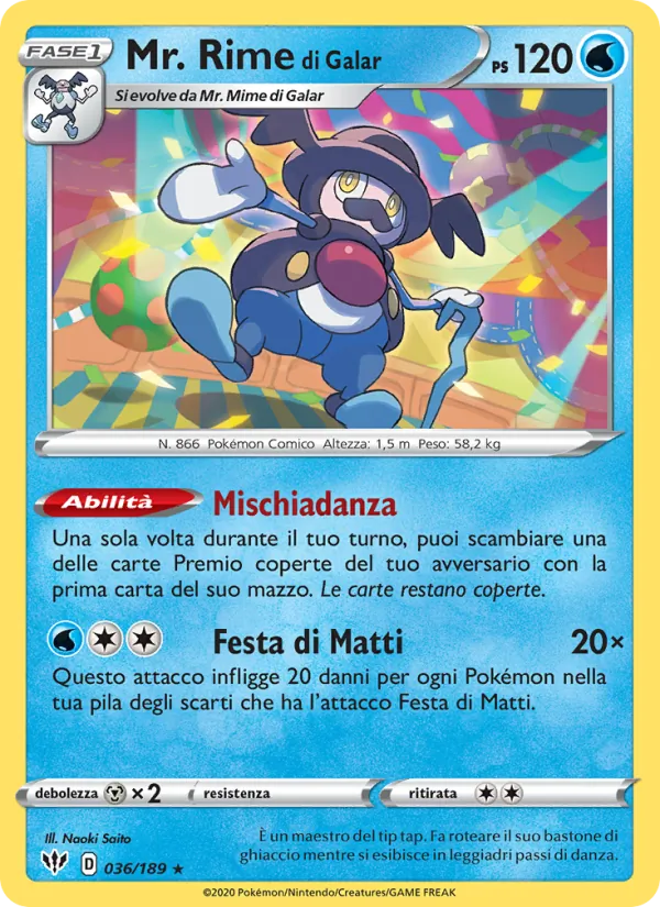 Mr. Rime di Galar (Darkness Ablaze #36/189)