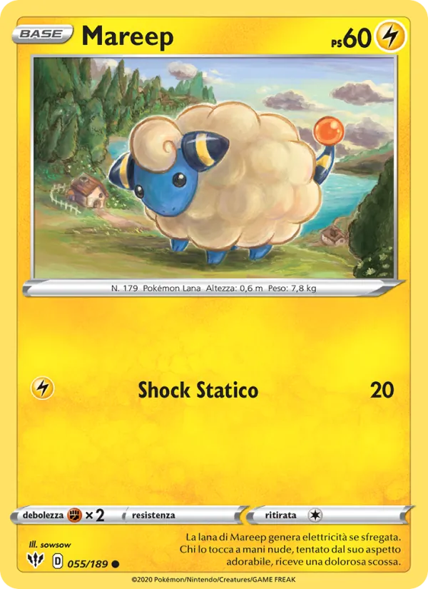 Mareep (Darkness Ablaze #55/189)