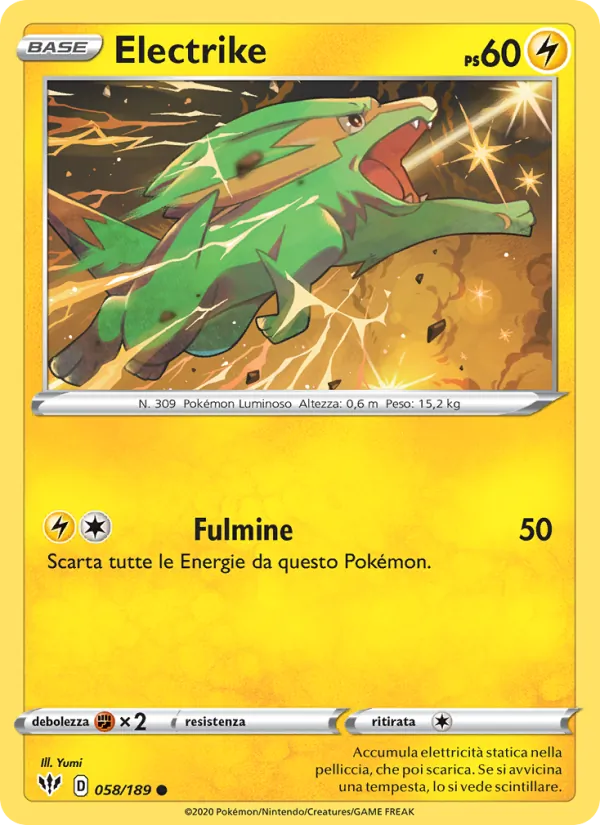 Electrike (Fiamme Oscure #58/189)