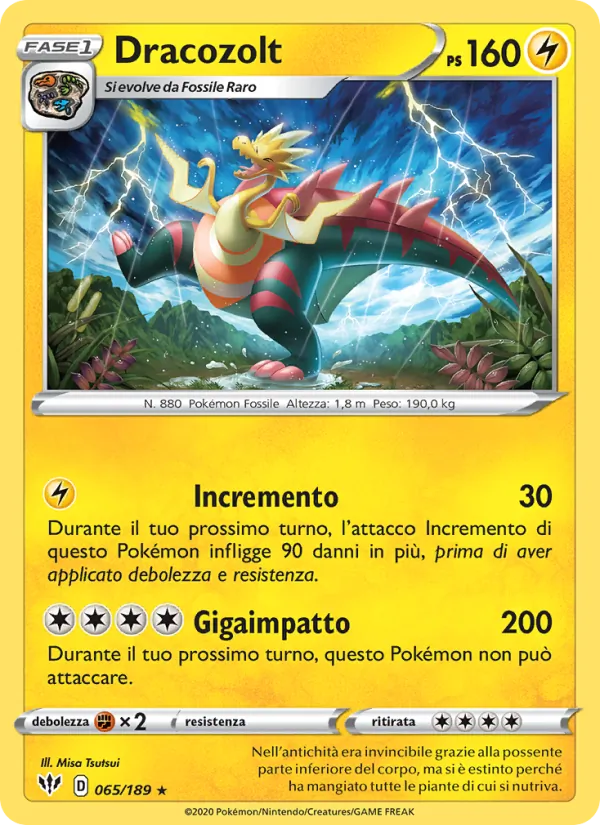 Dracozolt (Darkness Ablaze #65/189)