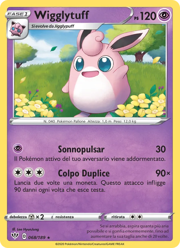 Wigglytuff (Darkness Ablaze #68/189)