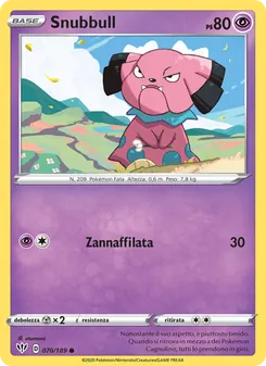Snubbull (Fiamme Oscure #70/189)