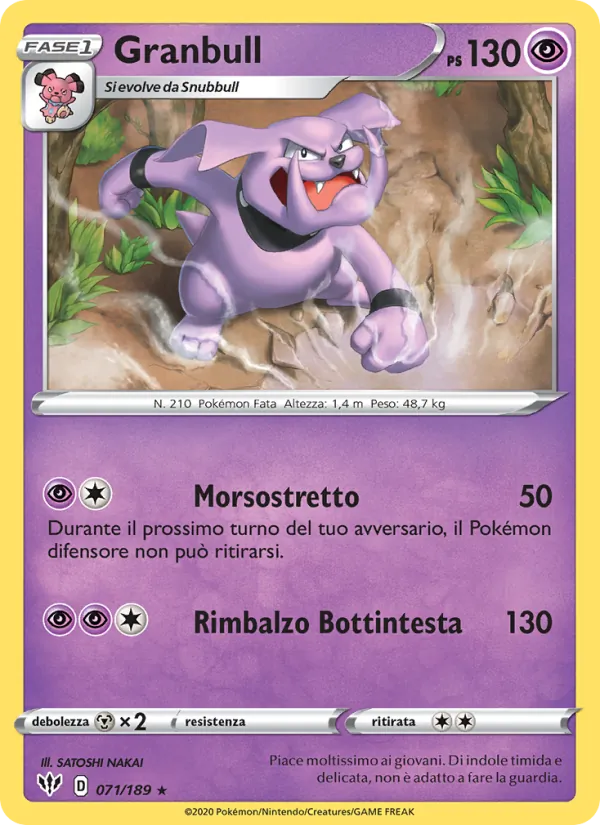 Granbull (Darkness Ablaze #71/189)