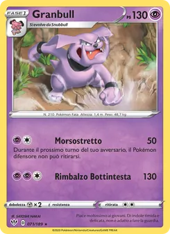 Granbull (Fiamme Oscure #71/189)