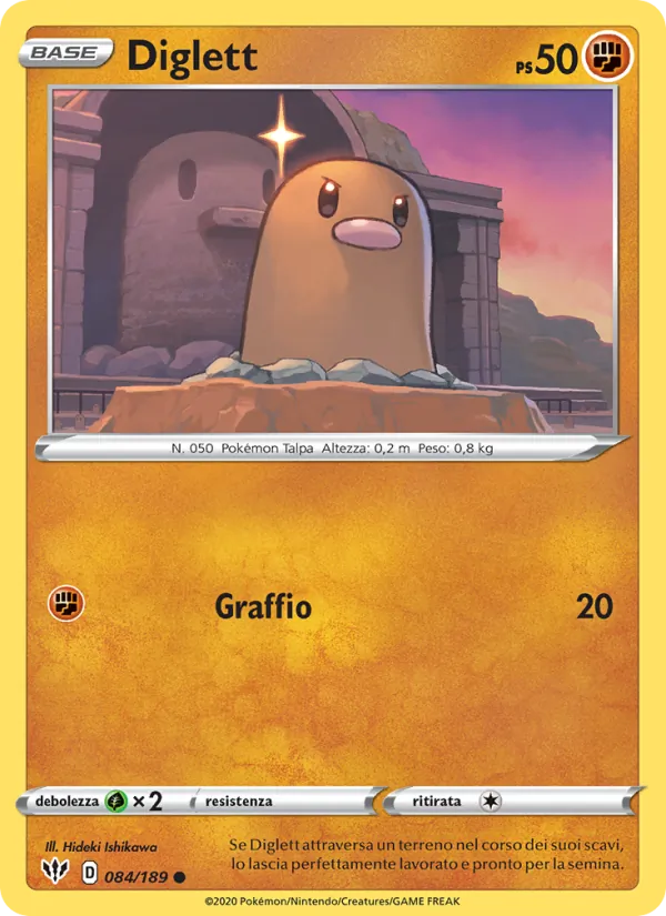 Diglett (Fiamme Oscure #84/189)