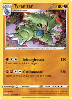 Tyranitar (Fiamme Oscure #88/189)