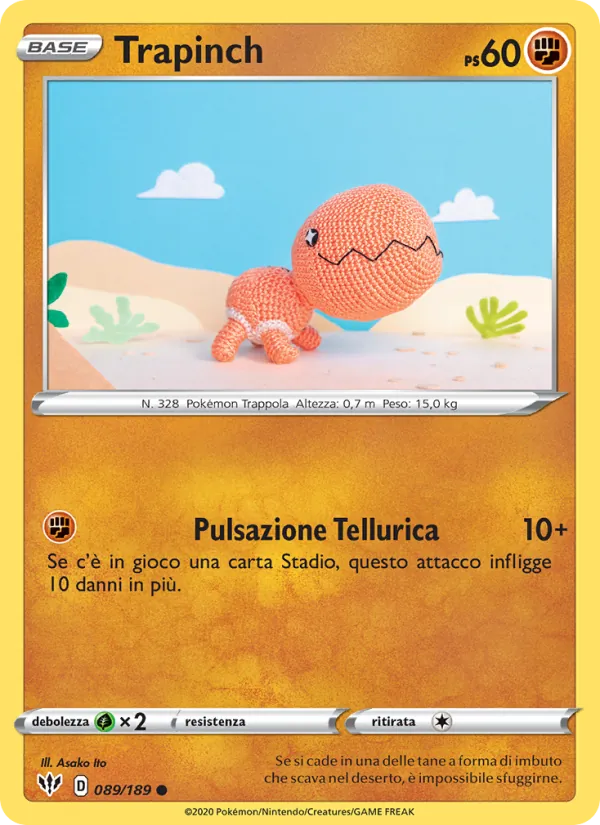 Trapinch (Darkness Ablaze #89/189)