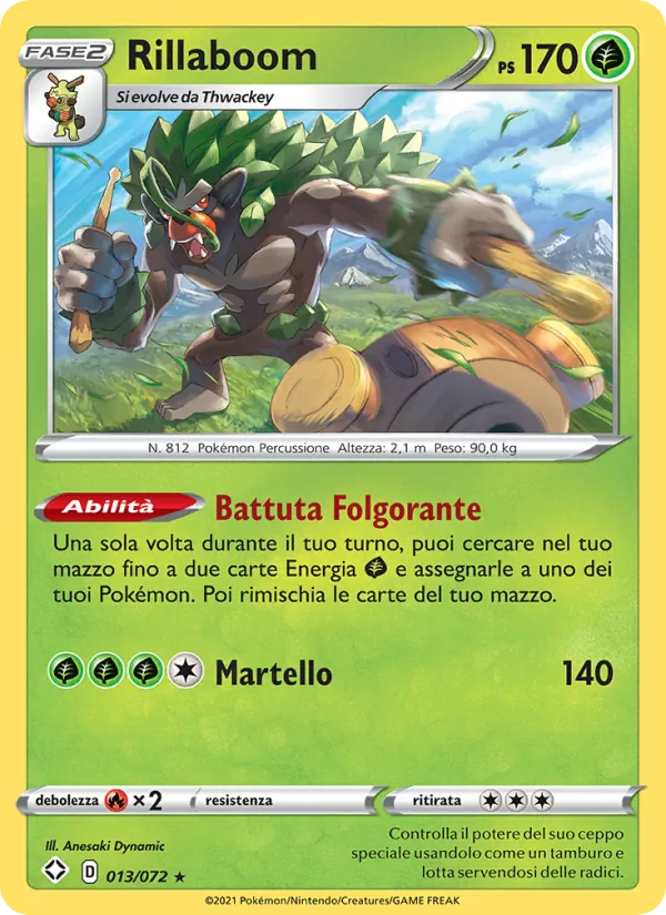 Rillaboom (Destino Splendente #13/72)