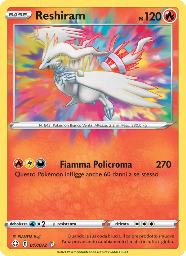 Reshiram (Destino Splendente #17/72)