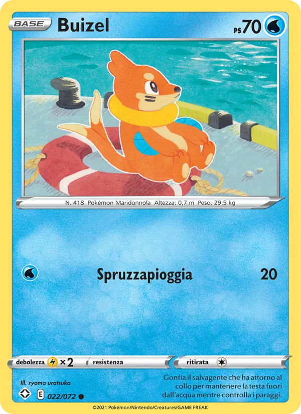 Buizel (Destino Splendente #22/72)