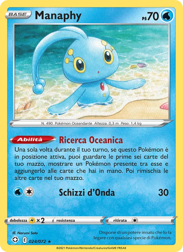 Manaphy (Shining Fates #24/72)
