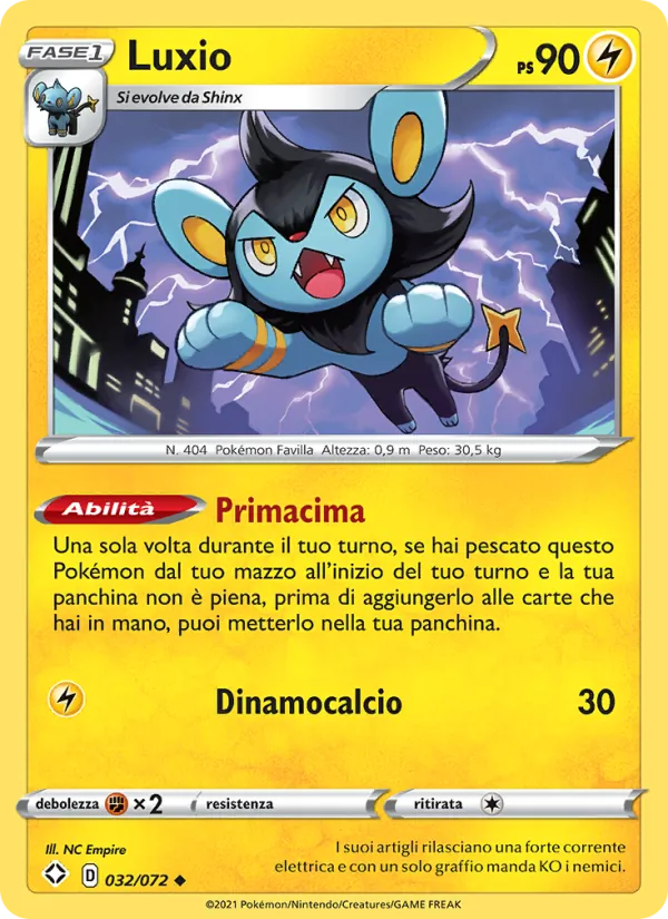 Luxio (Shining Fates #32/72)