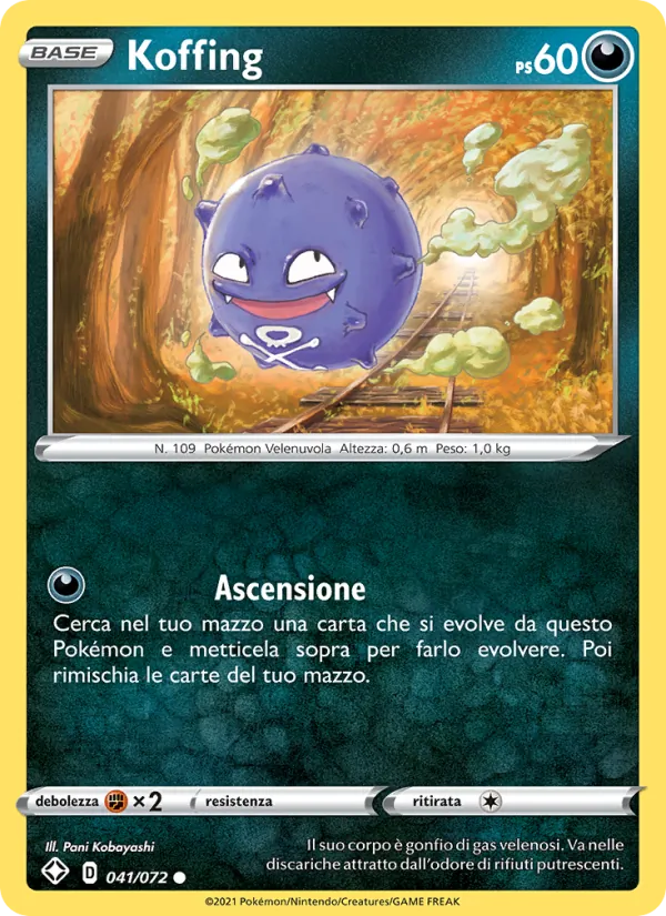 Koffing (Destino Splendente #41/72)